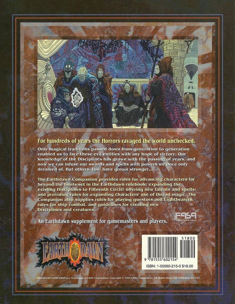 Earthdawn Companion (Earthdawn Roleplaying, 6200),New