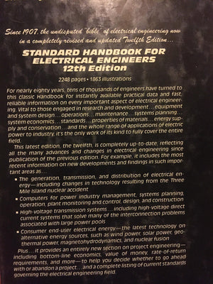 Standard Handbook for Electrical Engineers,New