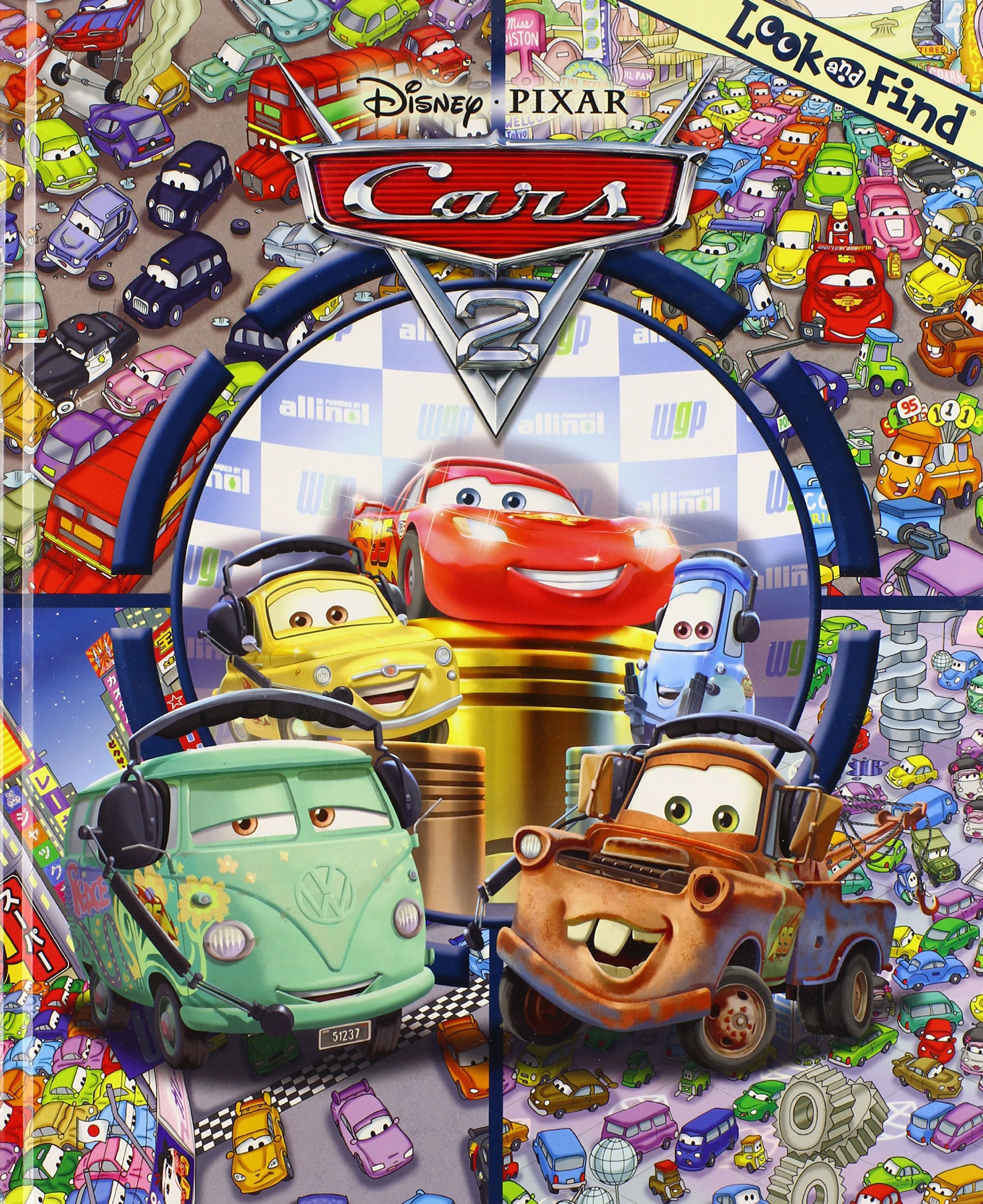 Look and Find: Disney Cars 2,New