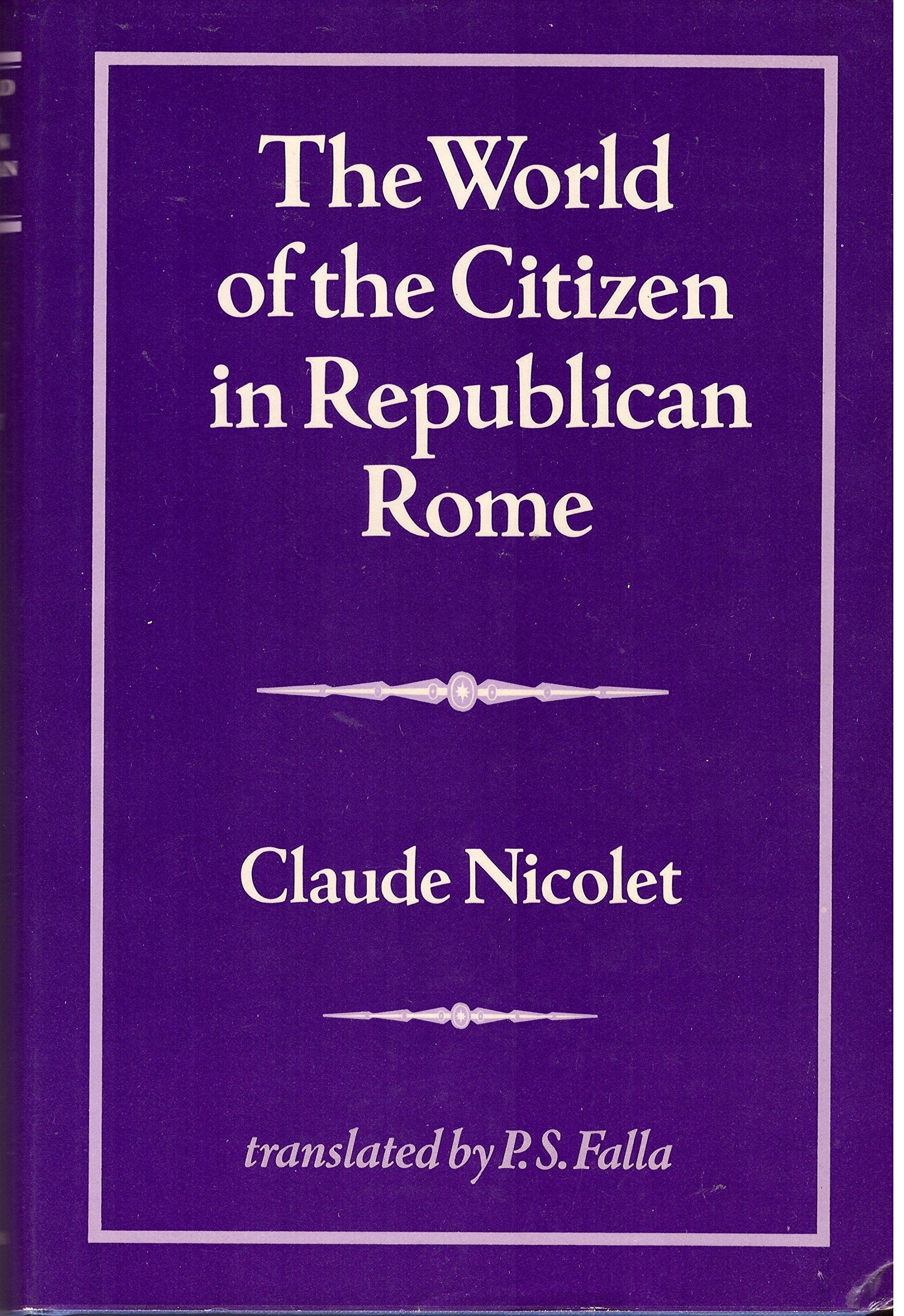 The World of the Citizen in Republican Rome,Used