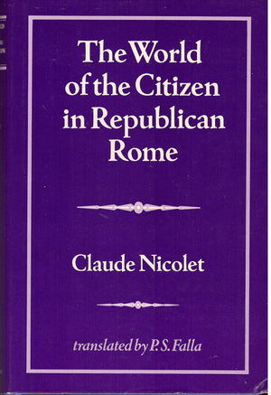 The World of the Citizen in Republican Rome,Used