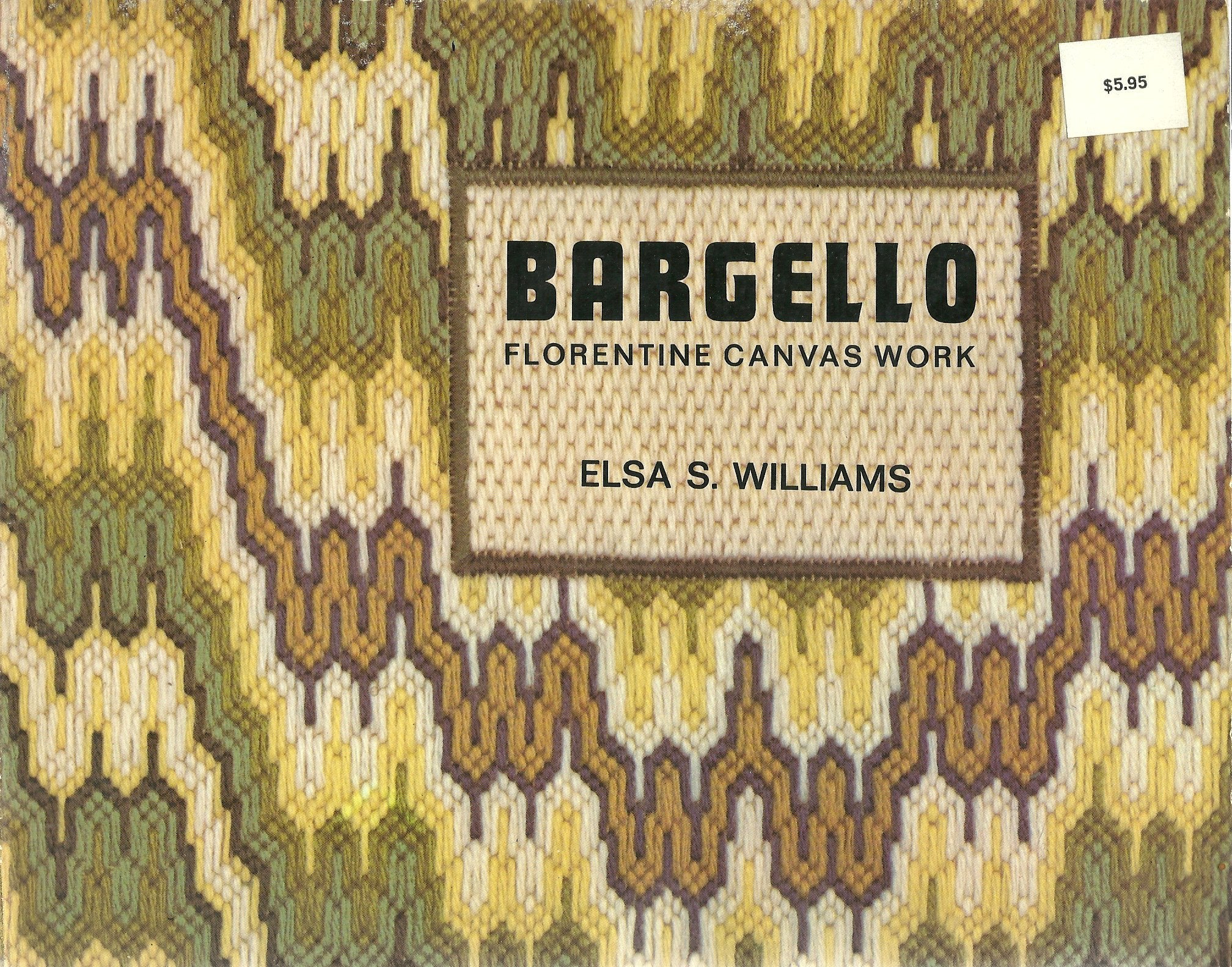 Bargello Embroidery: Florentine Canvas Work,Used