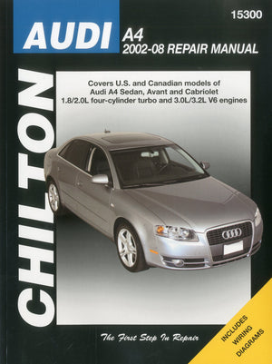 Audi A4 20022008 (Chilton's Total Car Care Repair Manual),Used