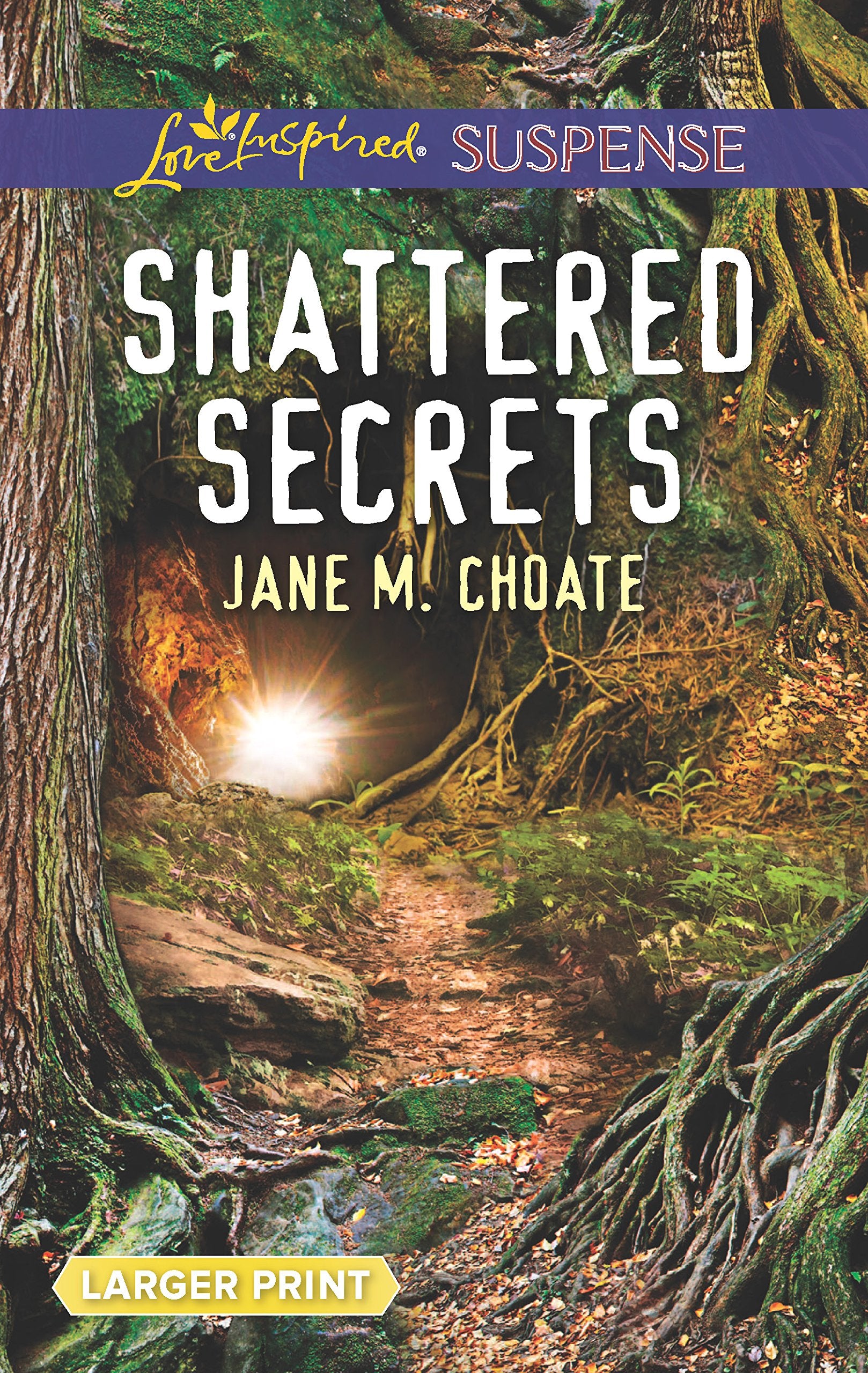 Shattered Secrets (Love Inspired Suspense (Large Print)),Used