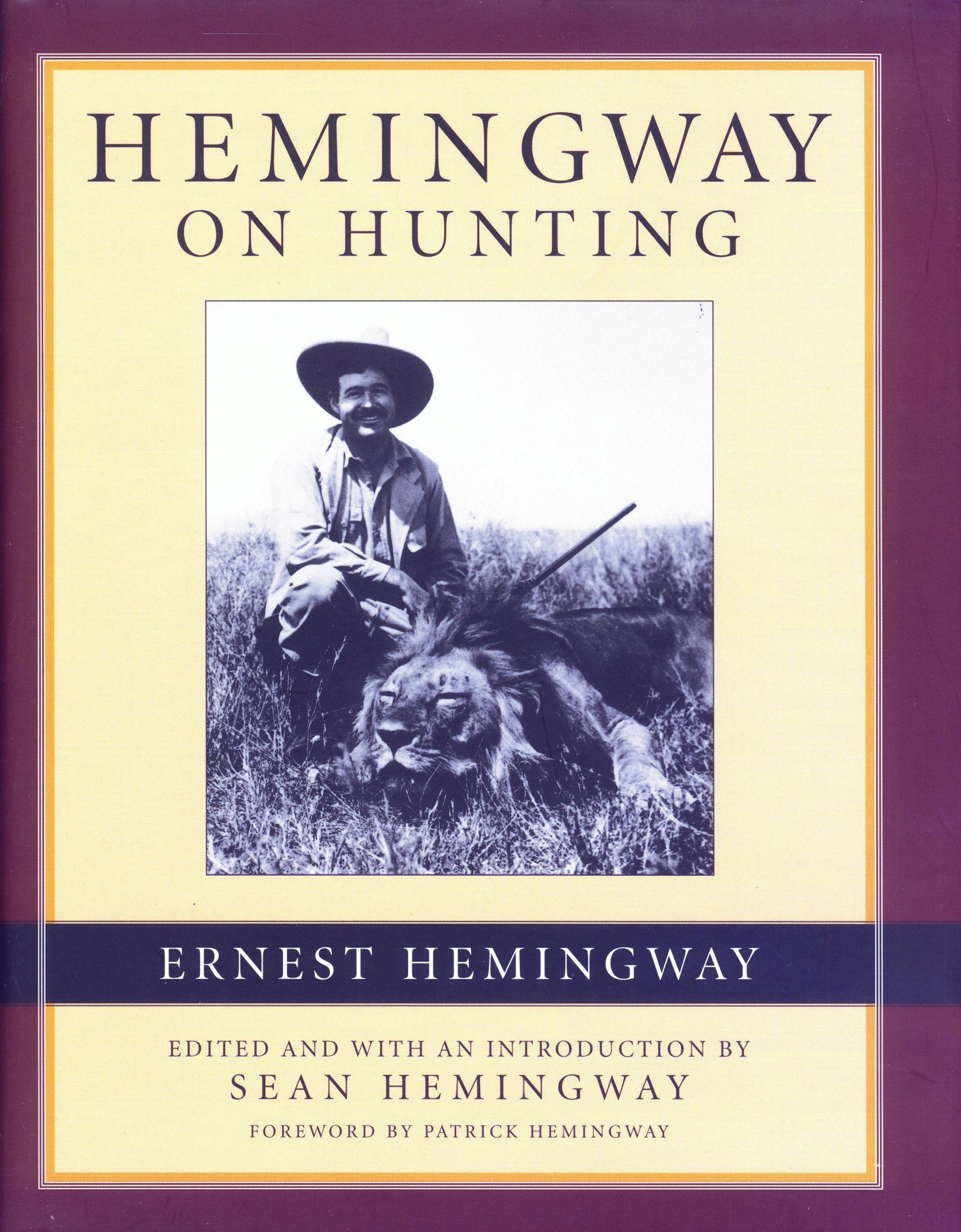 Hemingway On Hunting,Used