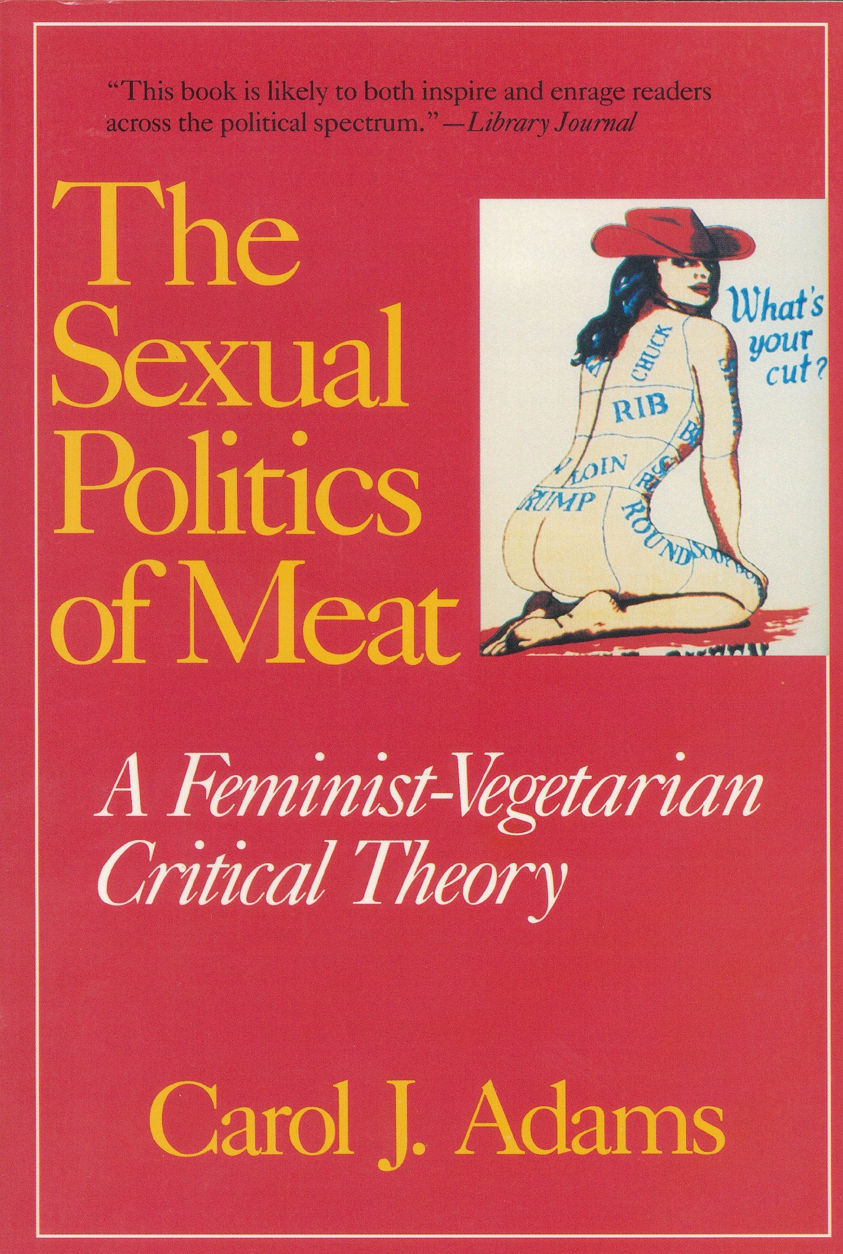 The Sexual Politics Of Meat: A Feministvegetarian Critical Theory
