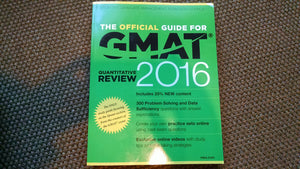GMAT 2016 Official Guide Bundle,Used