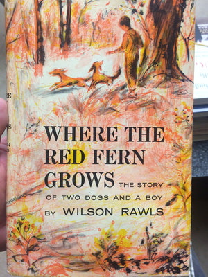 Where The Red Fern Grows, 1St Edition,New