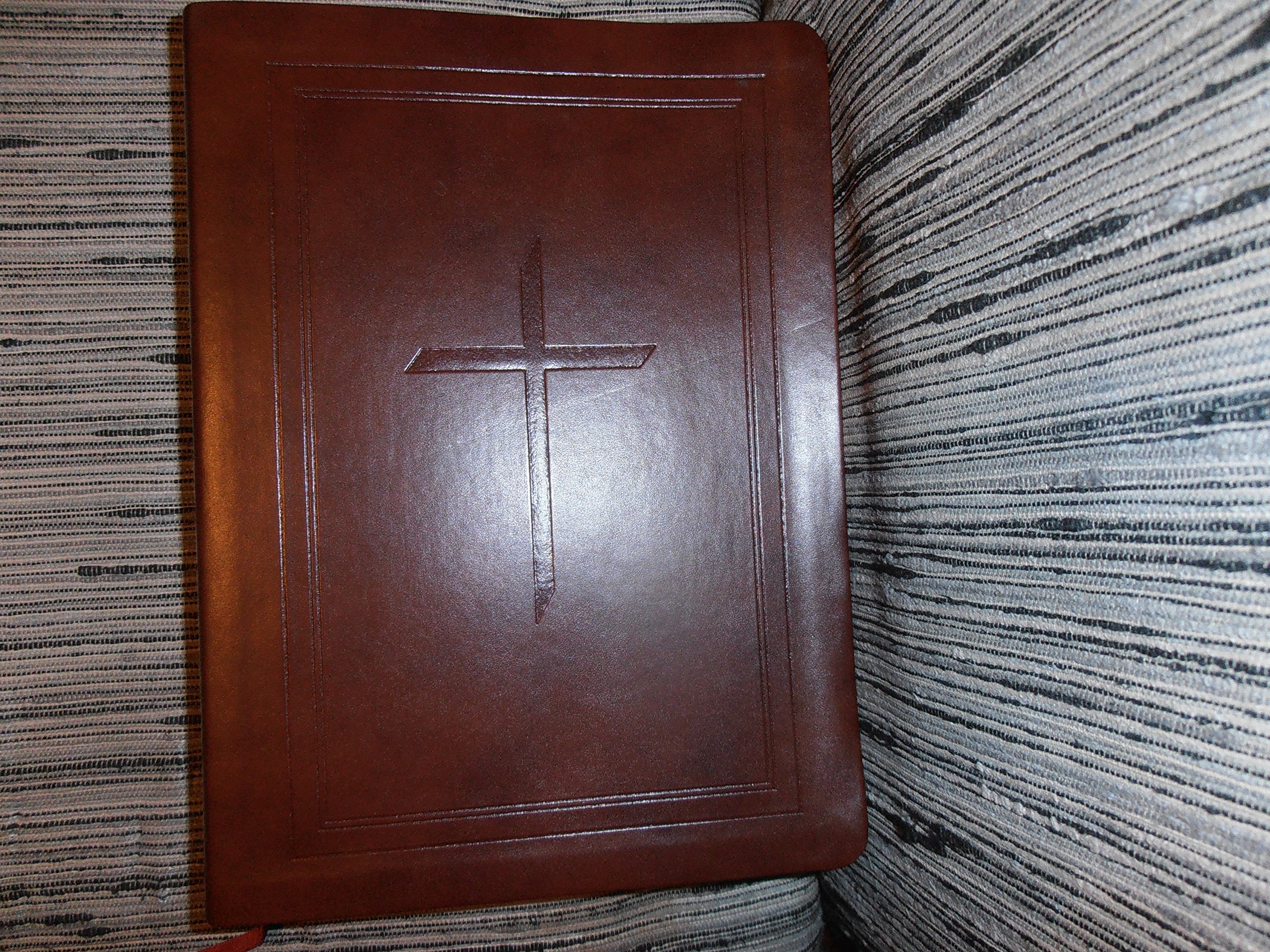 The Ryrie ESV Study Bible Brown SoftTouch Red Letter (Ryrie Study Bible ESV Version),New