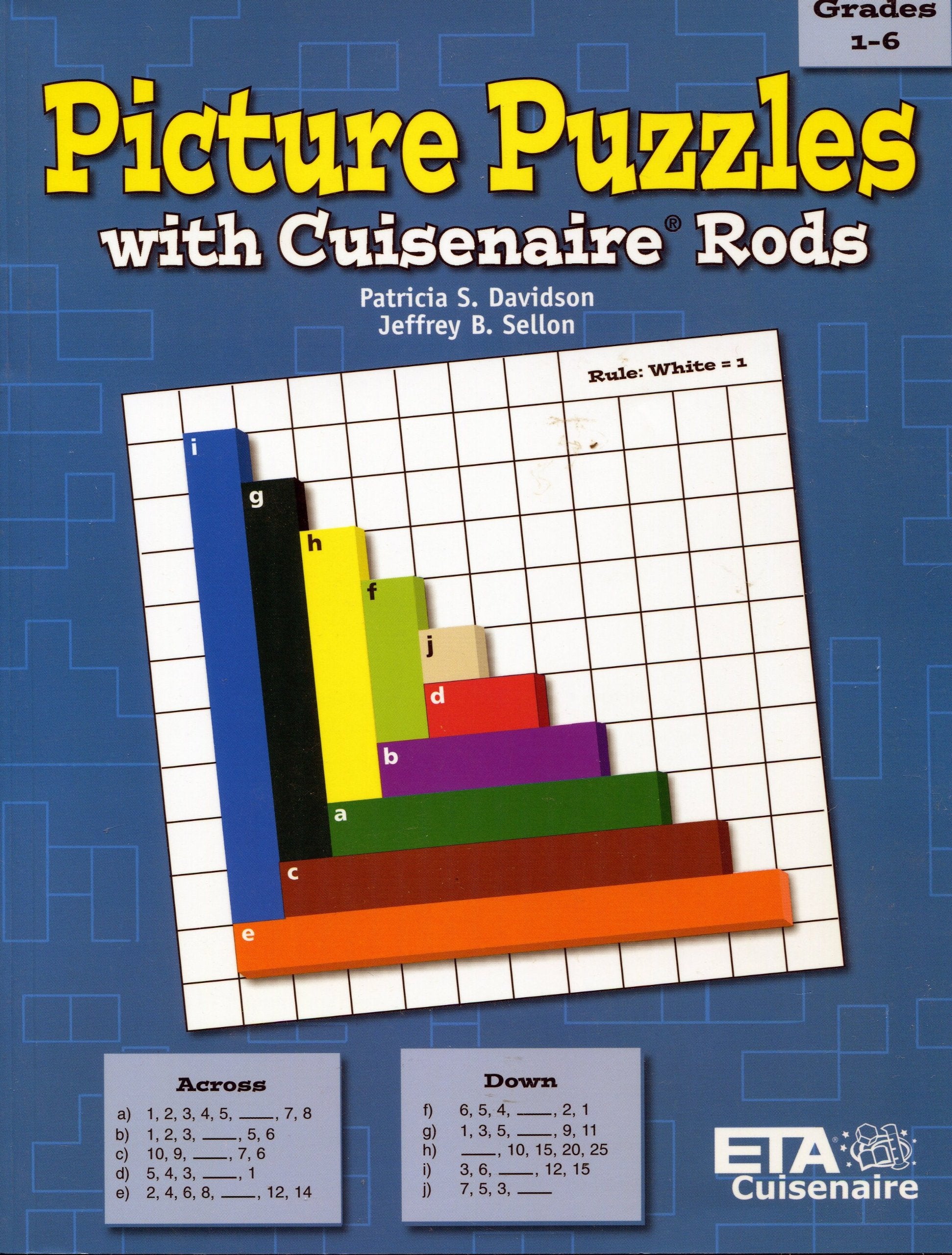 Picture Puzzles With Cuisenaire Rods,Used
