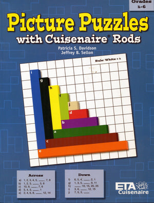 Picture Puzzles With Cuisenaire Rods,Used