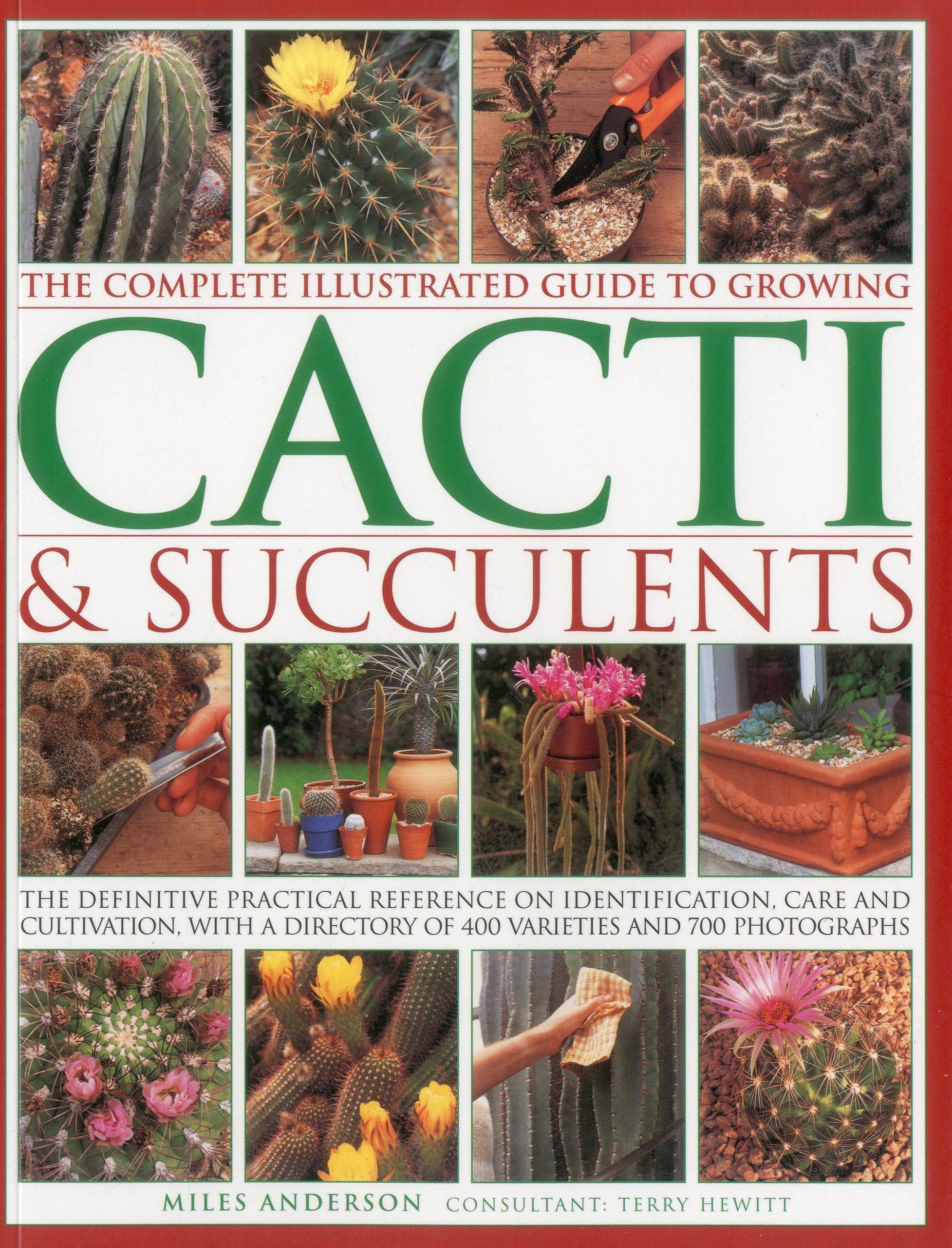 The Complete Illustrated Guide to Growing Cacti & Succulents,New