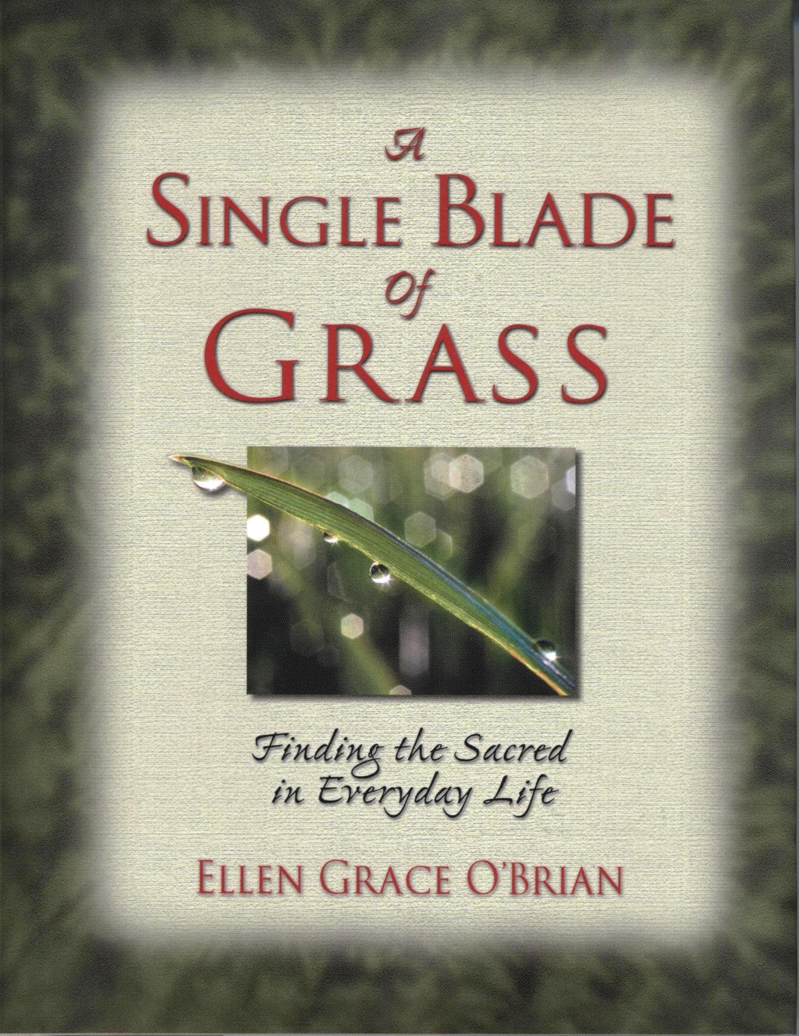 A Single Blade of Grass: Finding the Sacred in Everyday Life,Used