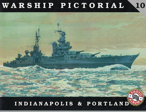 Warship Pictorial No. 10  Uss Indianapolis Ca35 & Portland Ca33 Class Cruisers,New