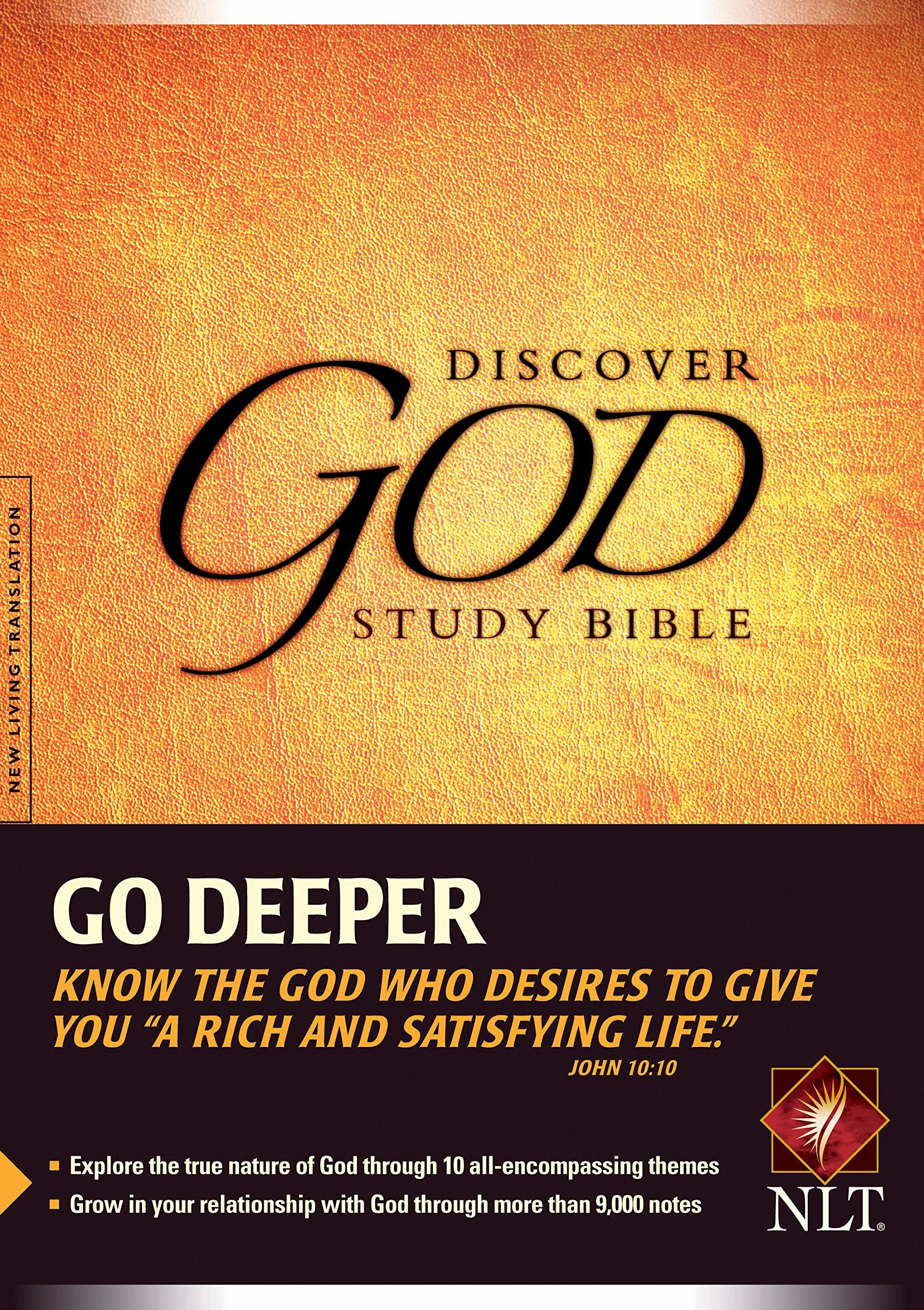 Discover God Study Bible: New Living Translation