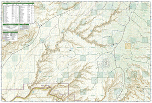 Grand Gulch, Cedar Mesa Plateau Map [BLM  Monticello Field Office] (National Geographic Trails Illustrated Map, 706),Used