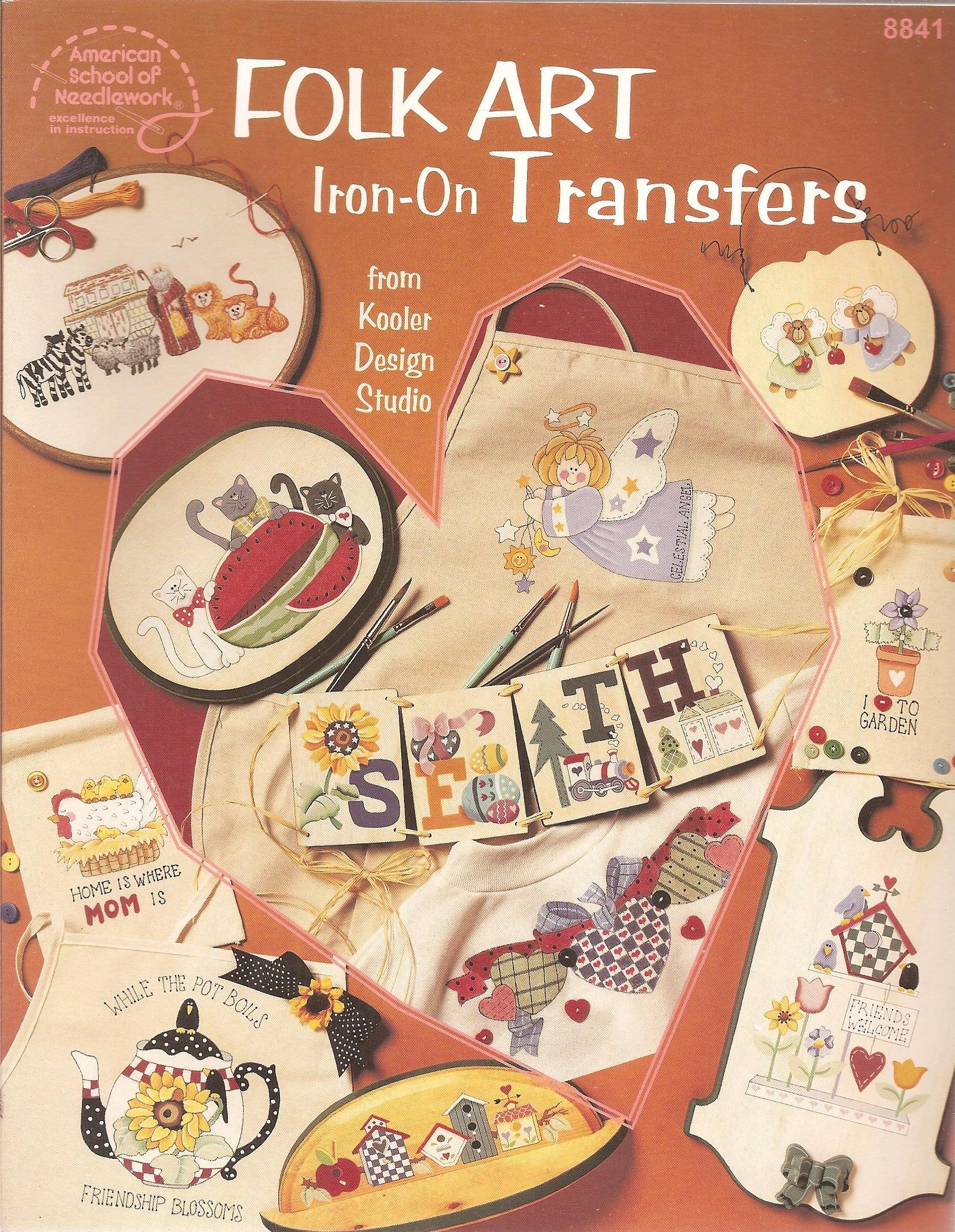 Folk Art Ironon Transfers (From Kooler Design Studio)