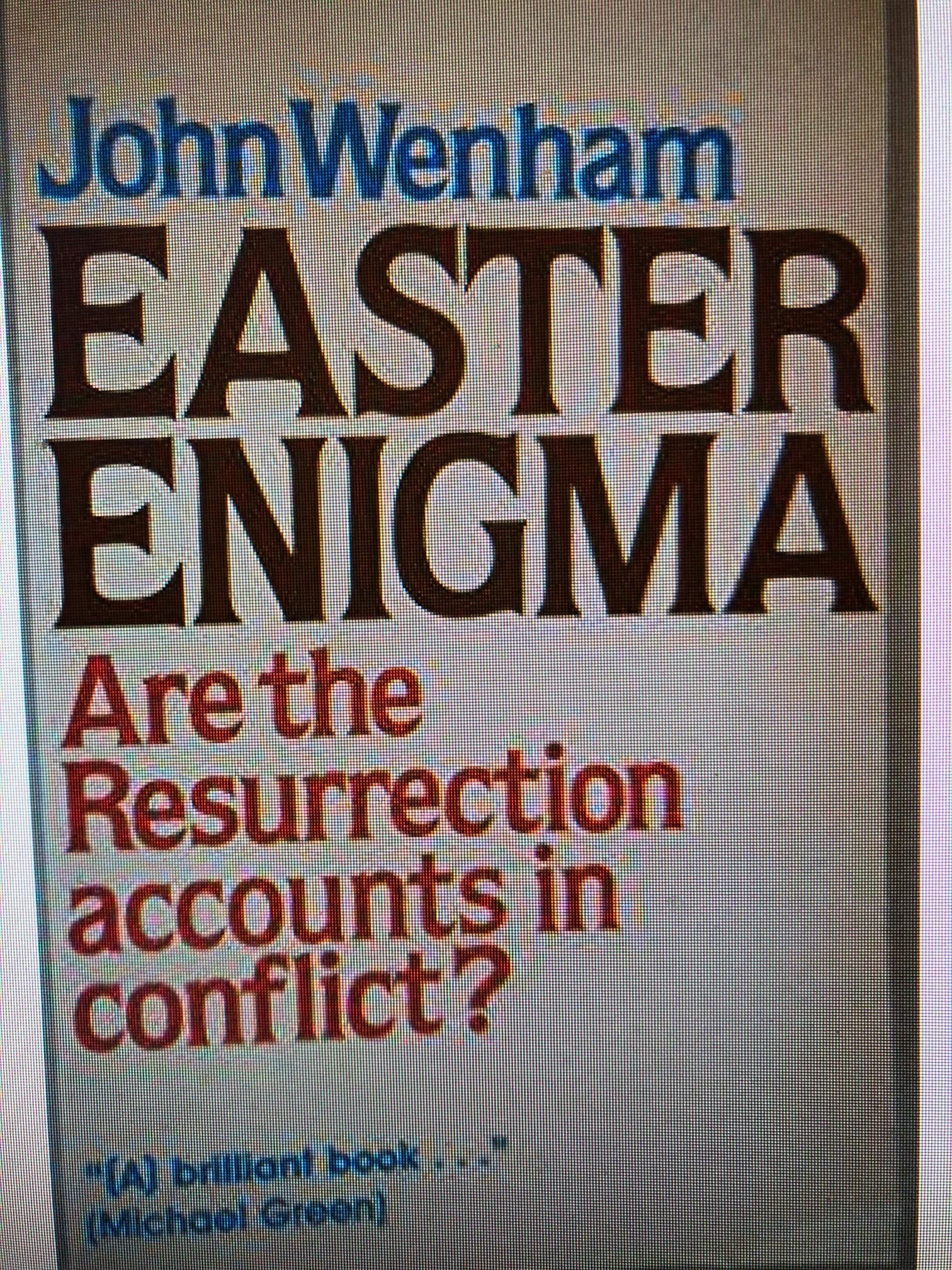 Easter Enigma (A Latimer Monograph),Used