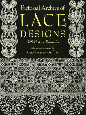 Pictorial Archive of Lace Designs: 325 Historic Examples (Dover Pictorial Archive),Used