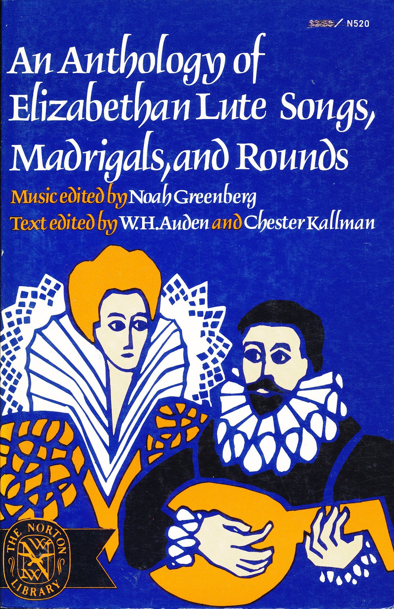 Anthology of Elizabethan Lute Songs, Madrigals and Rounds,Used