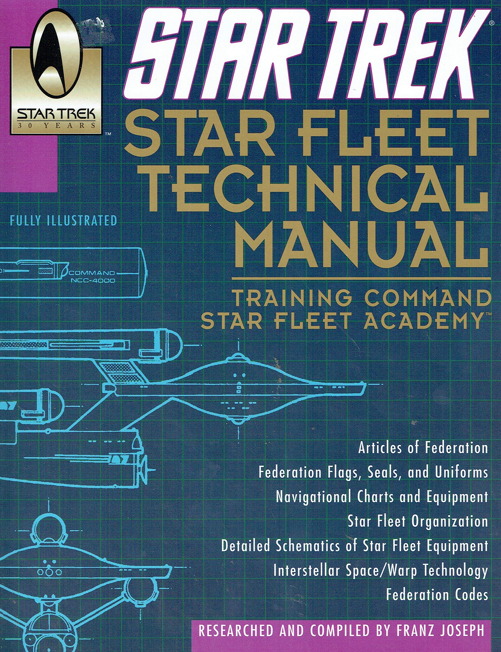 Star Trek: Star Fleet Technical Manual,Used