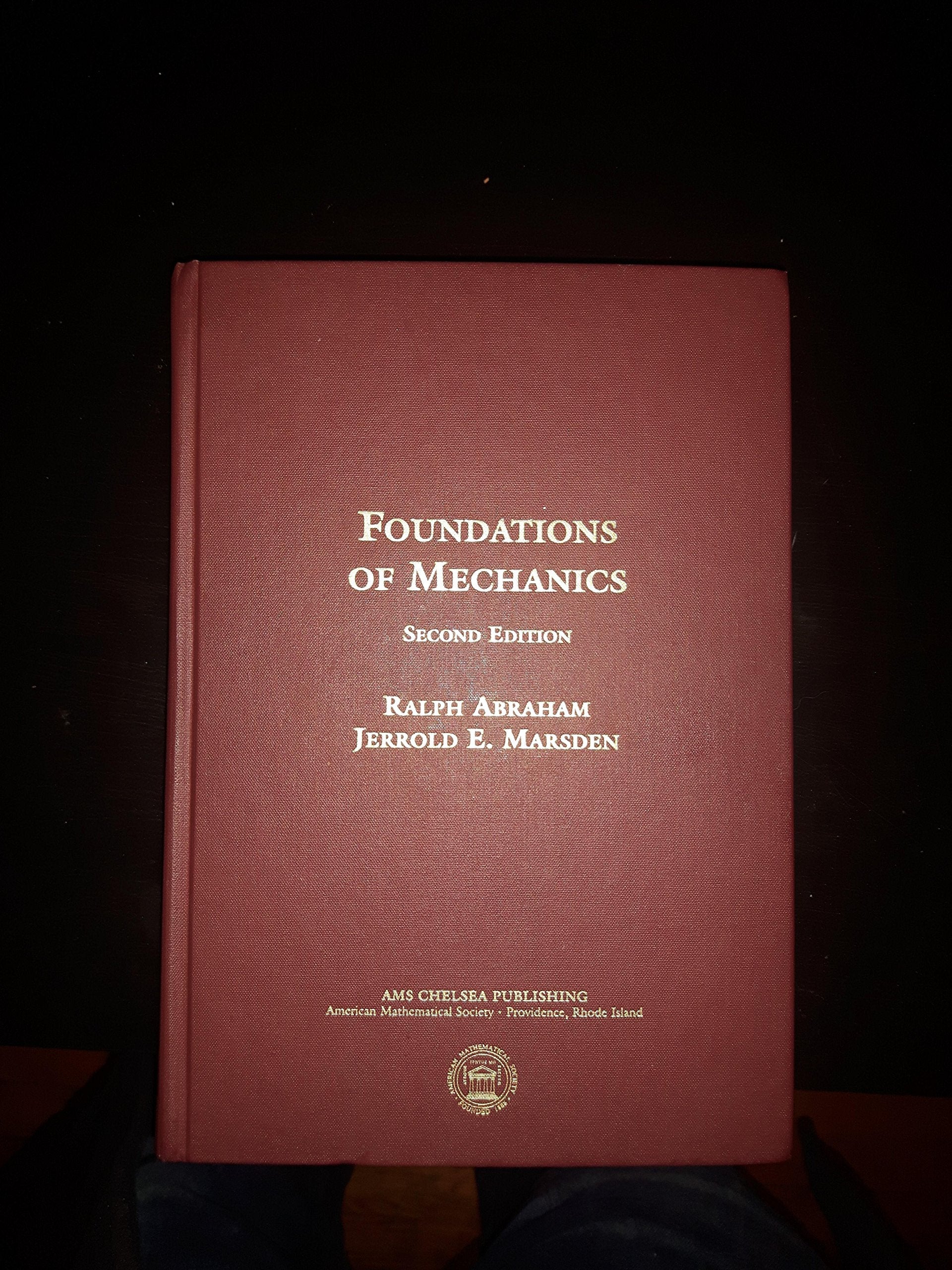 Foundations of Mechanics,Used