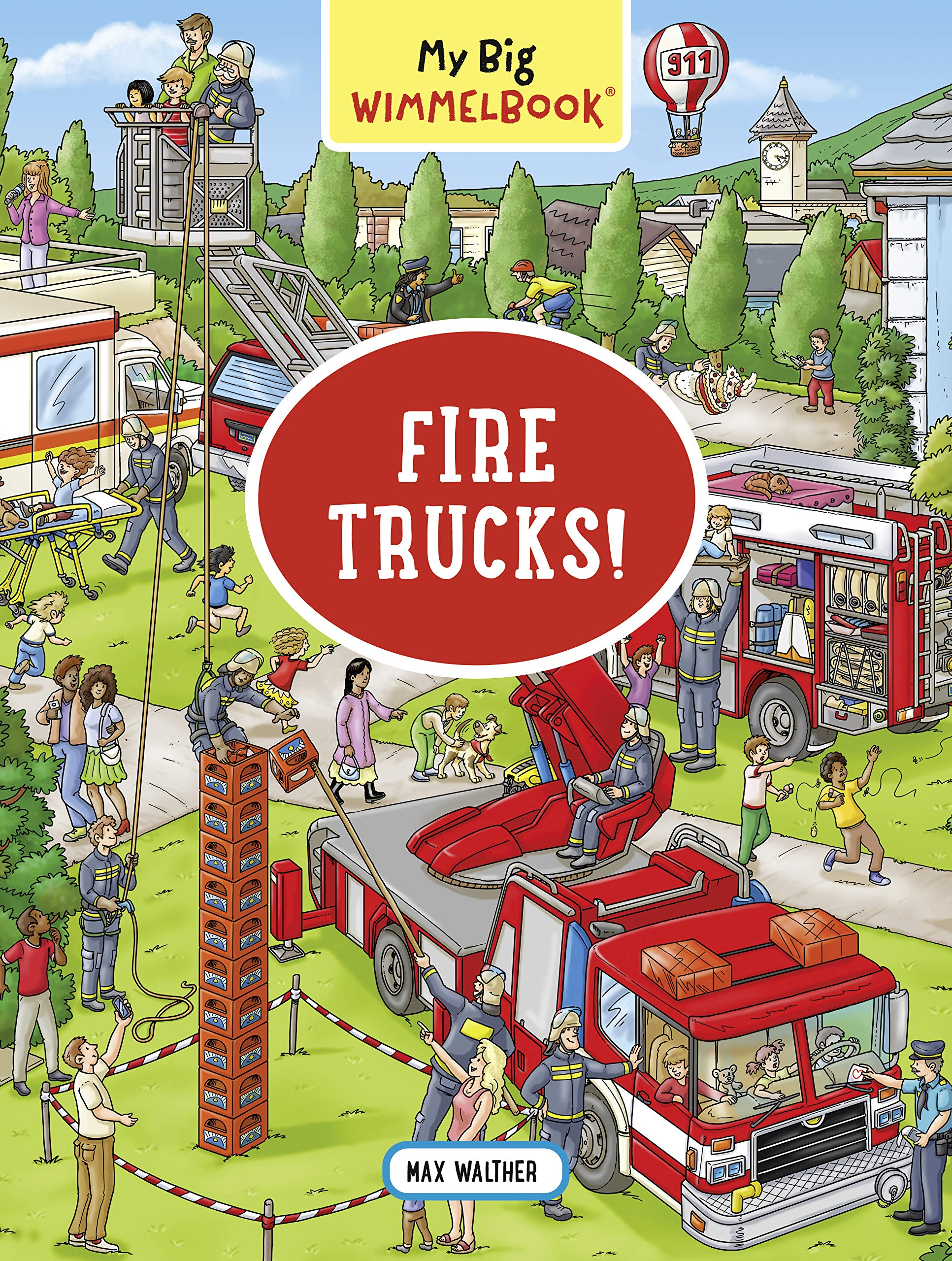 My Big WimmelbookFire Trucks!,New