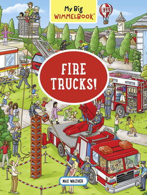 My Big WimmelbookFire Trucks!,New