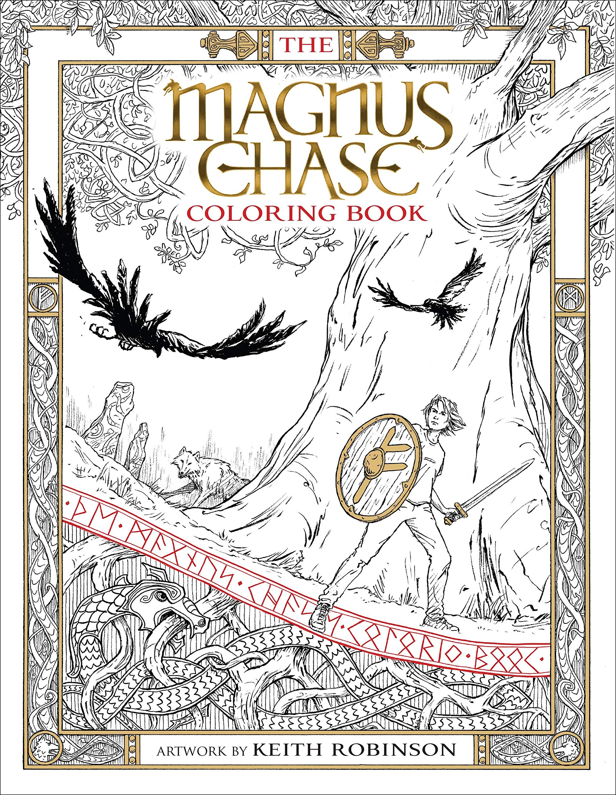 The Magnus Chase Coloring Book (A Magnus Chase Book) (Magnus Chase And The Gods Of Asgard)