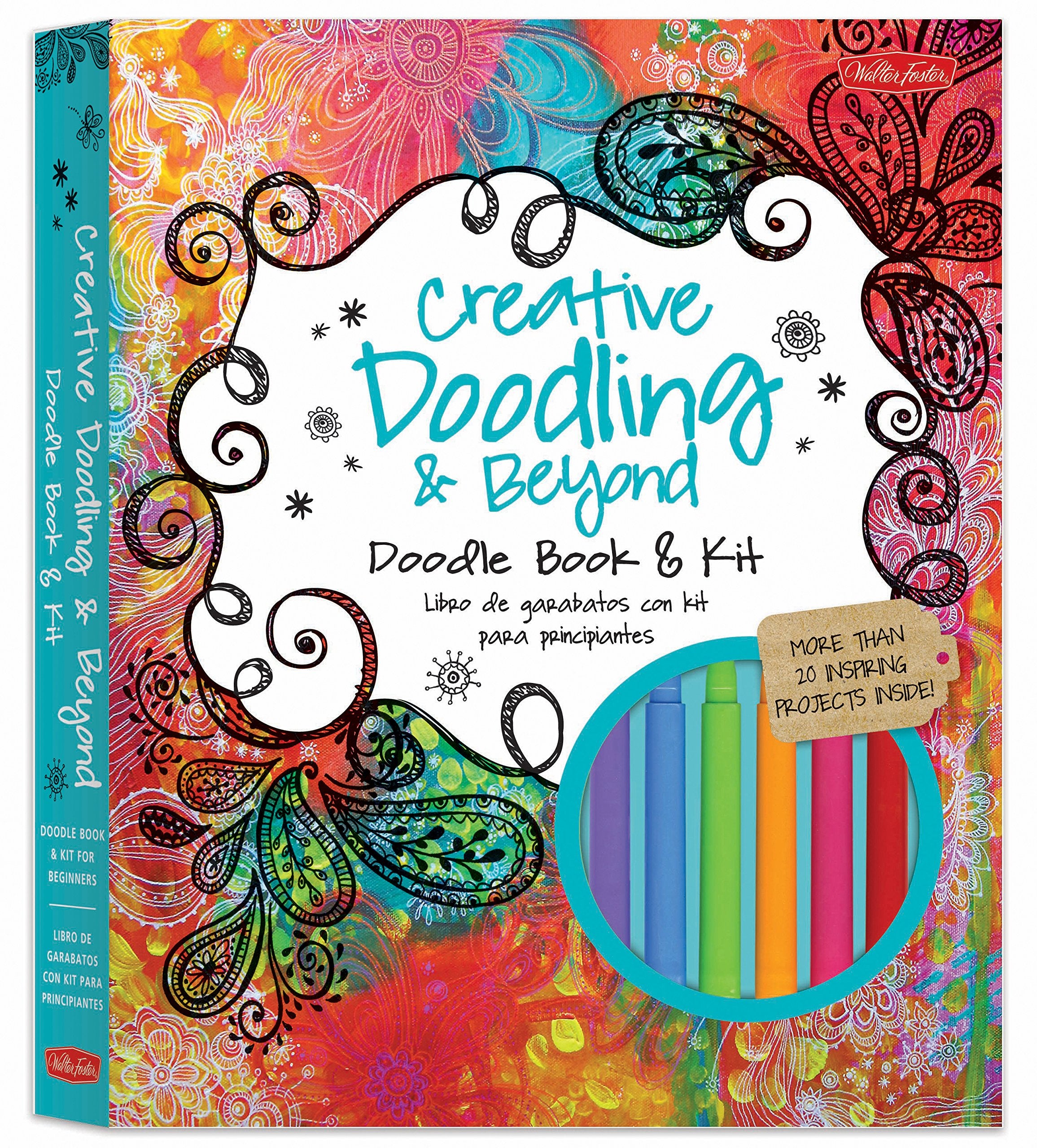 Creative Doodling & Beyond Doodle Book & Kit: More Than 20 Inspiring Prompts And Projects For Turning Simple Doodles Into Beauti