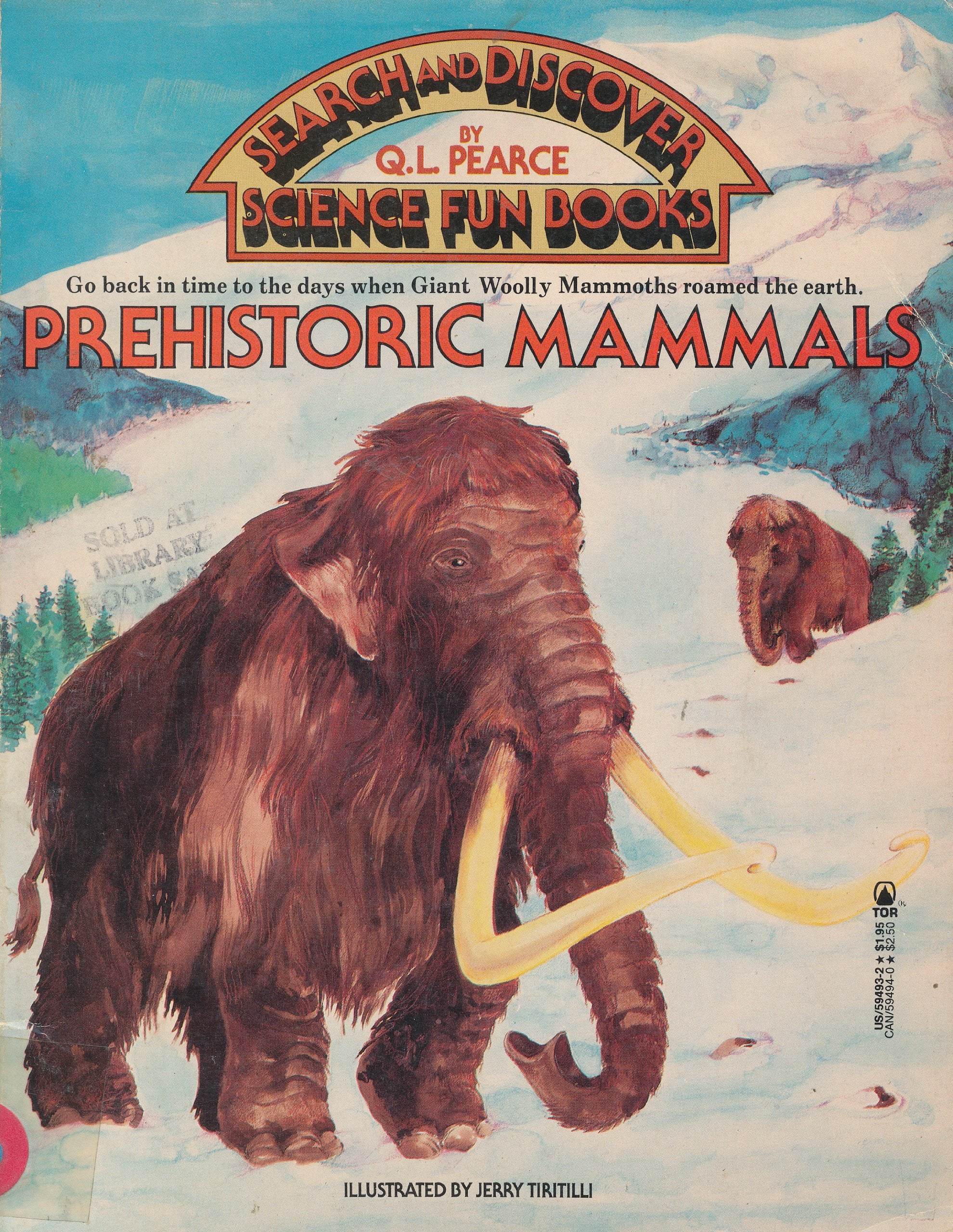 Prehistoric Mammals (Search and Discover Science Fun Books),Used