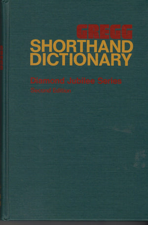 Gregg Shorthand Dictionary,New