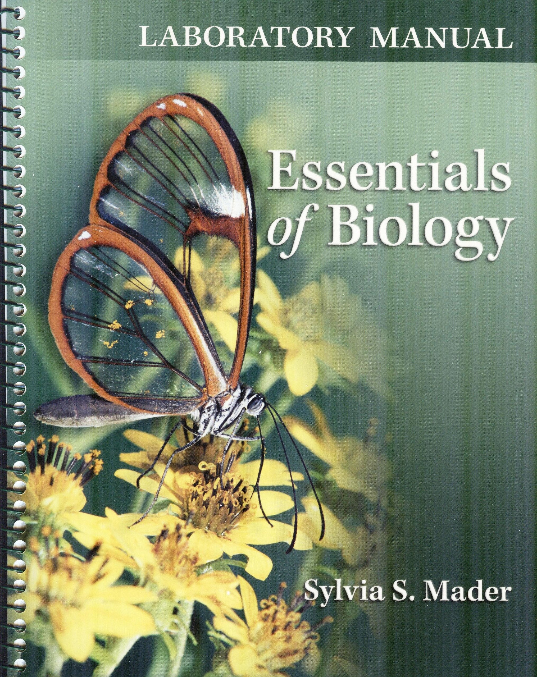 Lab Manual For Essentials Of Biology,Used
