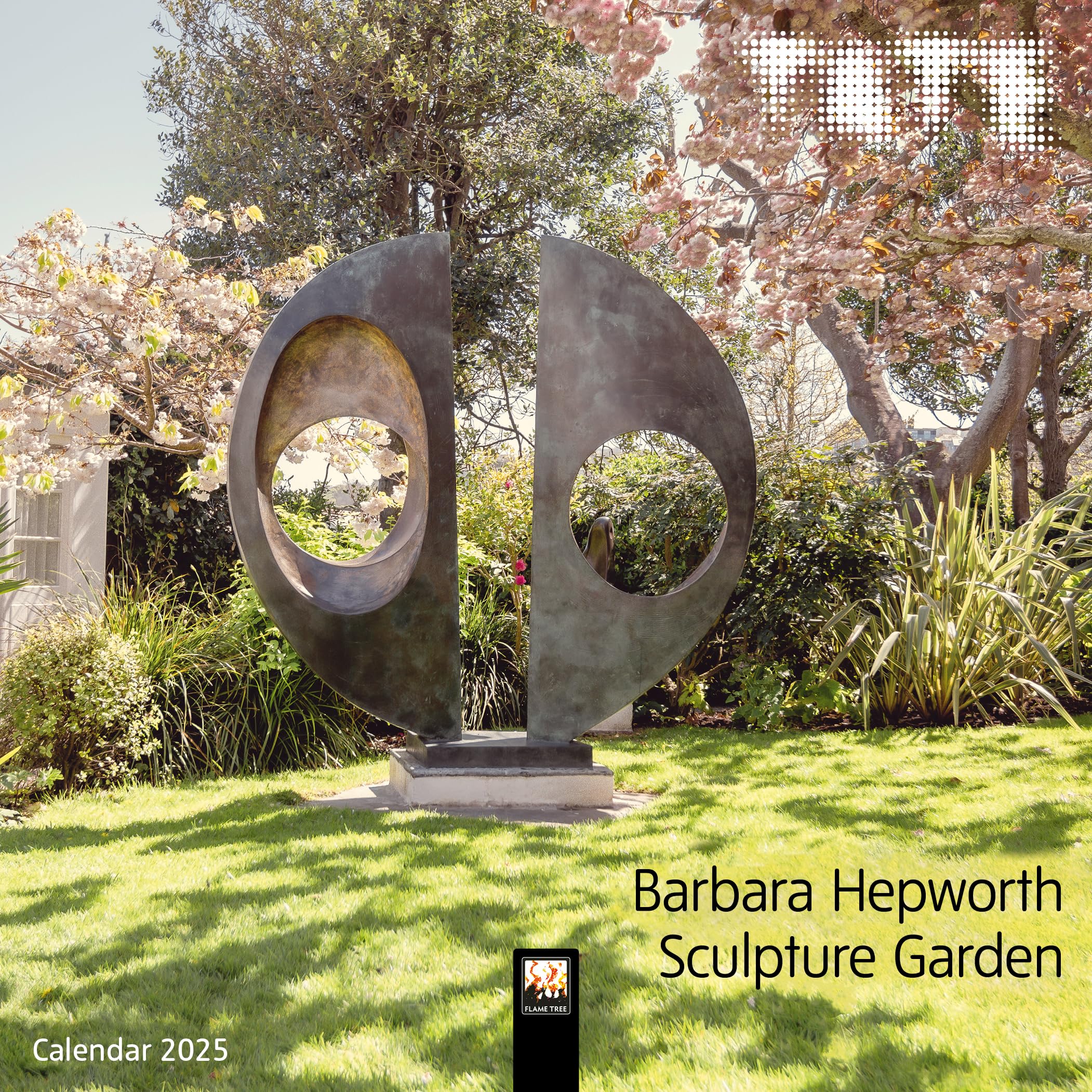 Tate: Barbara Hepworth Sculpture Garden Mini Wall Calendar 2025 (Art Calendar),New