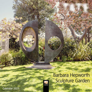 Tate: Barbara Hepworth Sculpture Garden Mini Wall Calendar 2025 (Art Calendar),New