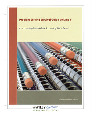 Intermediate Accounting Problem Solving Survival Guide: Chapters 114 (Volume 1),New