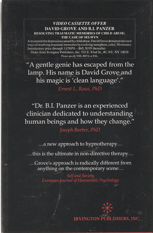 Resolving Traumatic Memories: Metaphors and Symbols in Psychotherapy,New
