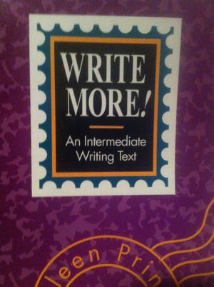 Write More! An Intermediate Writing Text,Used