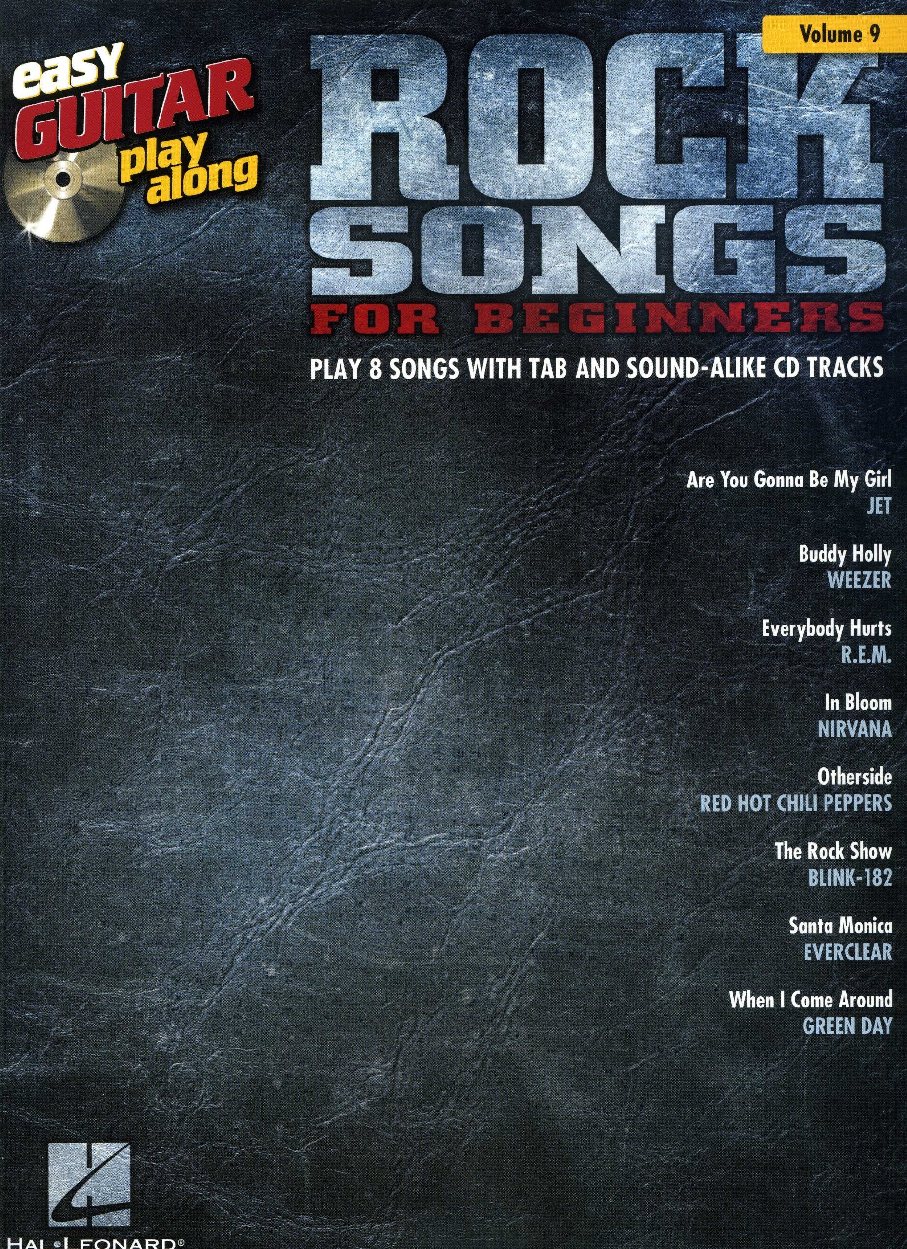 Rock Songs For Beginners: Easy Guitar Playalong Volume 9 (Easy Guitar Playalong, 9),Used