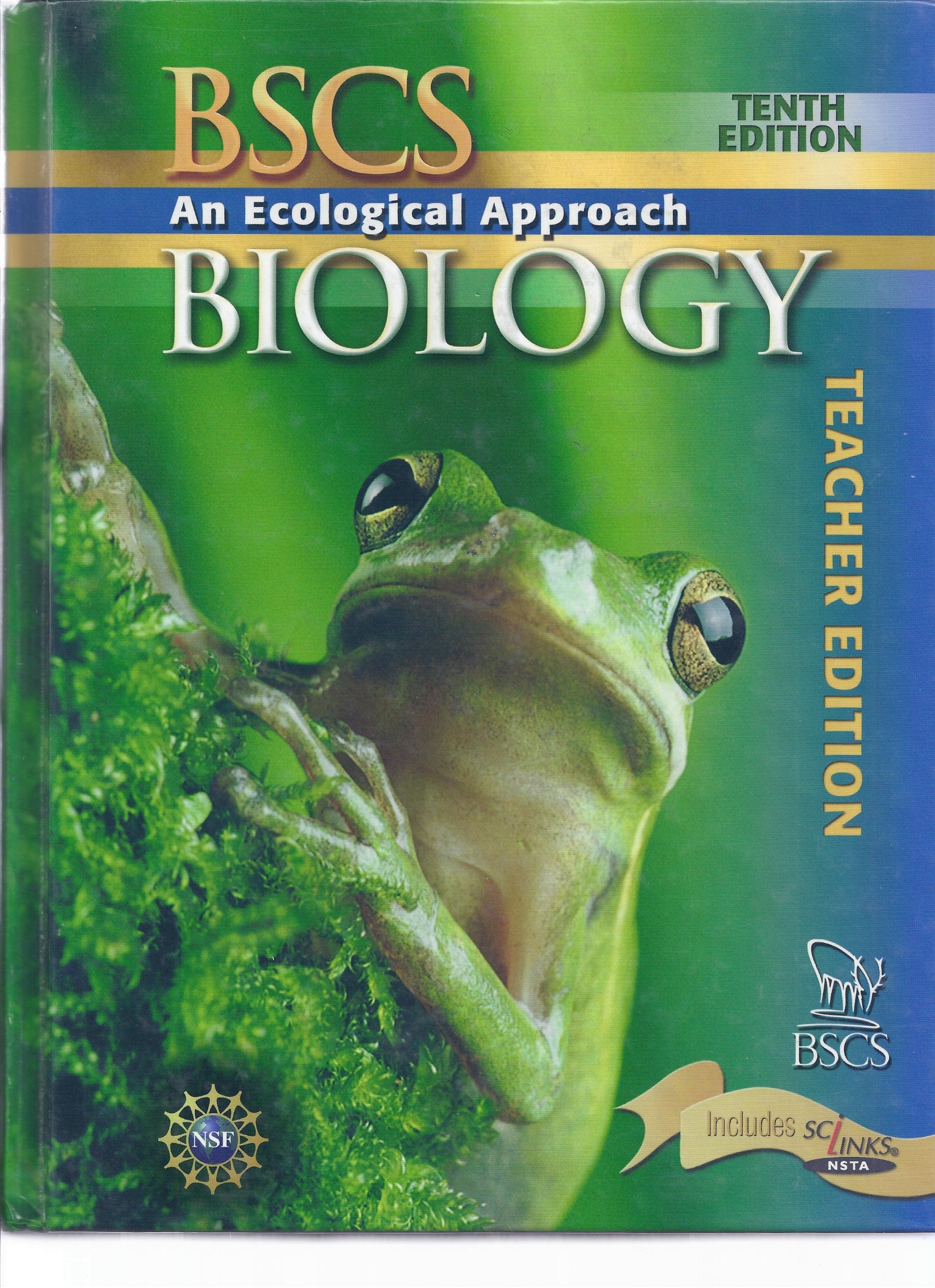 BSCS Biology an Ecological Approach Teacher Edition,Used