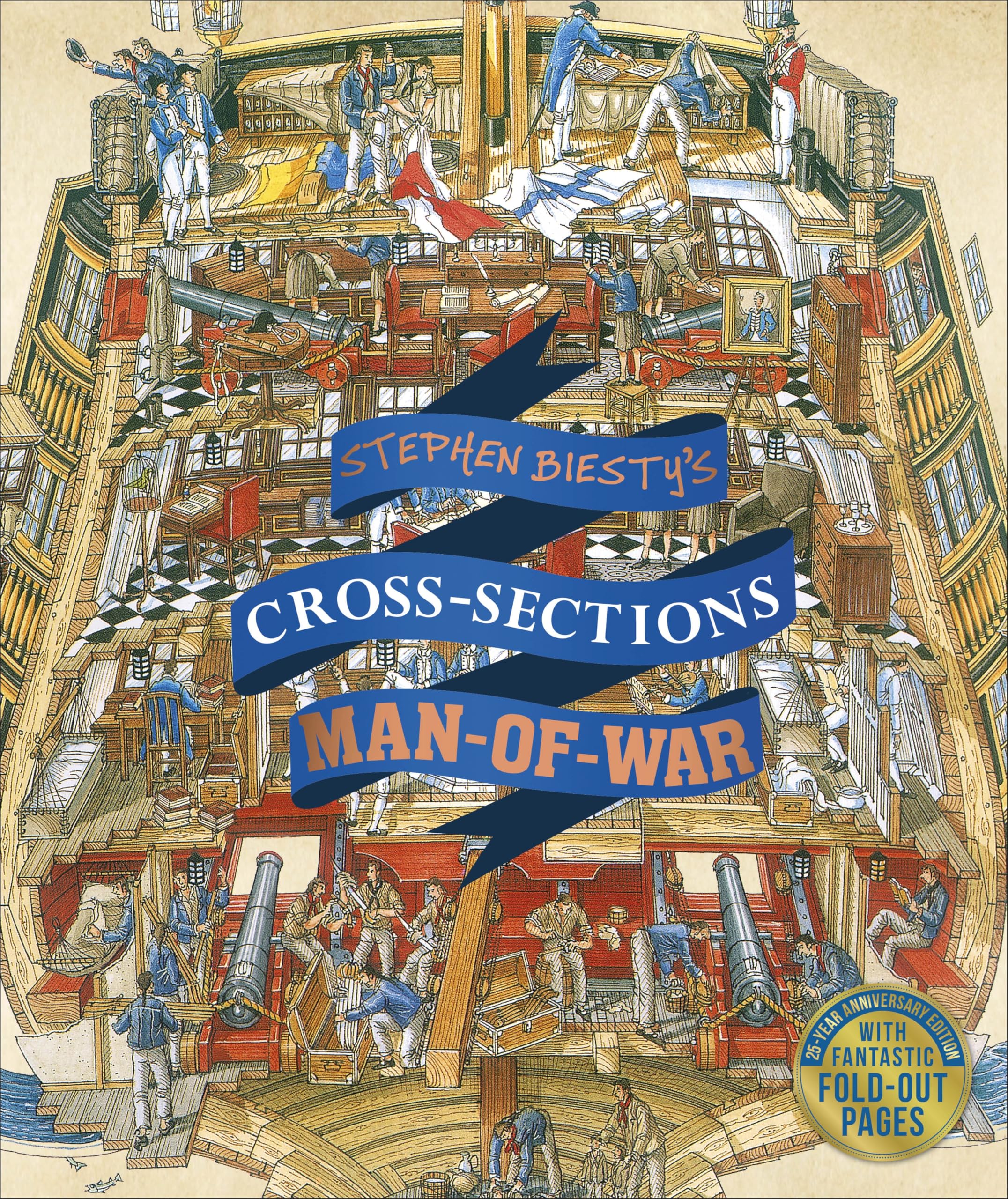 Stephen Biesty'S Crosssections Manofwar (Dk Stephen Biesty Crosssections)