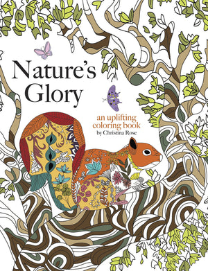 Nature's Glory: An Uplifting Coloring Book,Used
