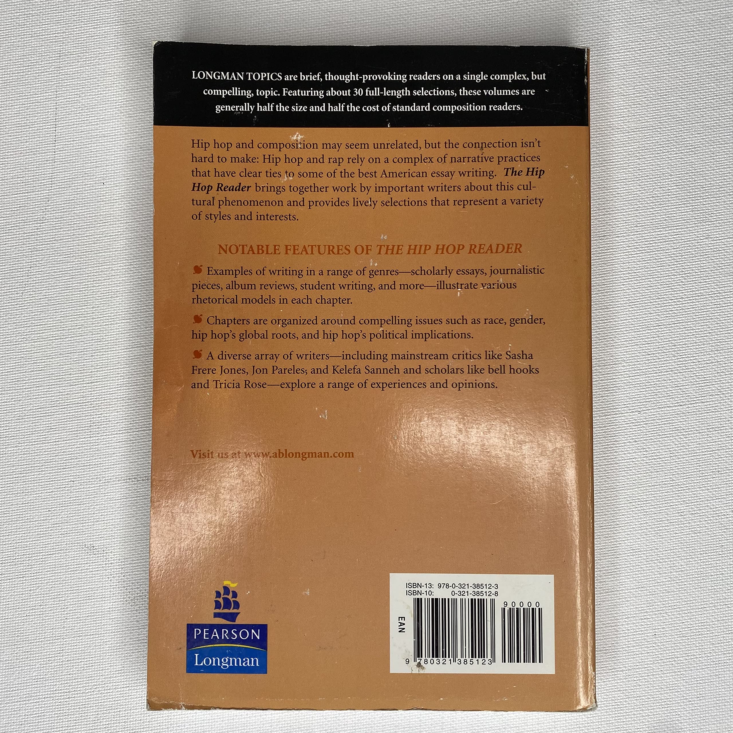 Hip Hop Reader, The, A Longman Topics Reader,Used