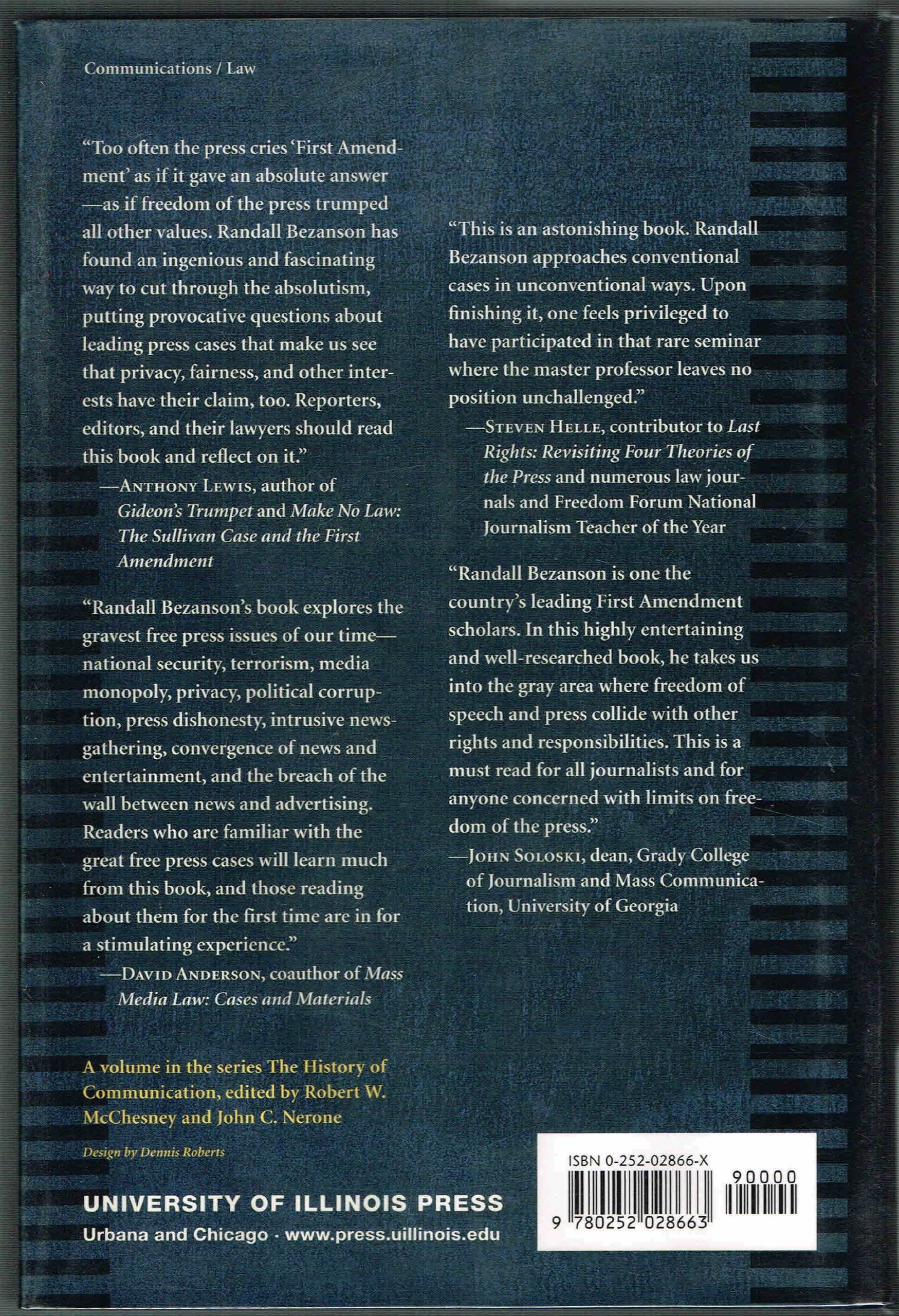 How Free Can the Press Be?,Used