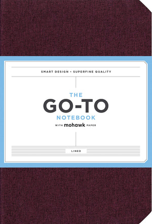 Goto Notebook With Mohawk Paper, Mulberry Wine Lined: (Blank Lined Journal To Inspire Creativity And Productivity, Writing, Or
