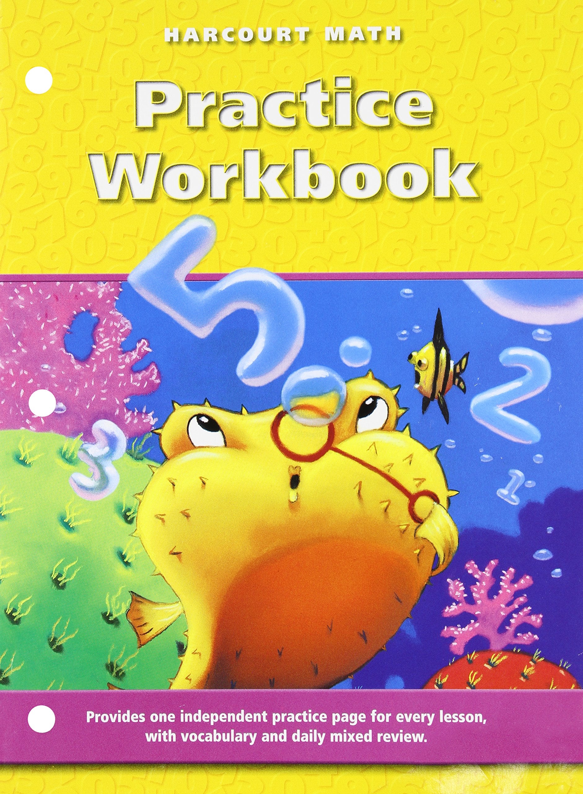 Harcourt Math, Grade 2: Practice Workbook,Used