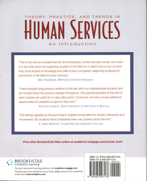 Theory, Practice, and Trends in Human Services: An Introduction,Used