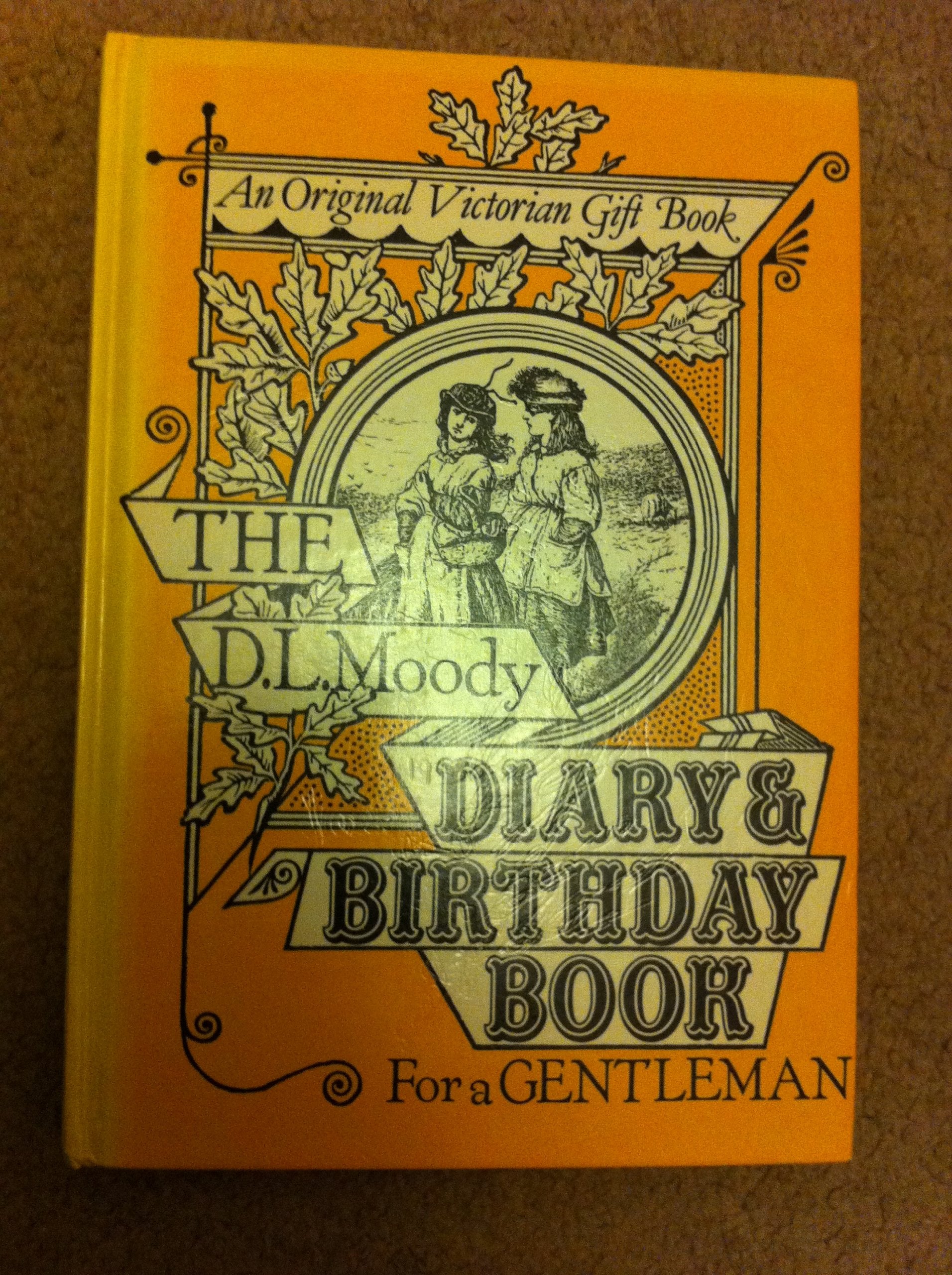 The D.L. Moody diary and date book (An original Victorian gift book),Used