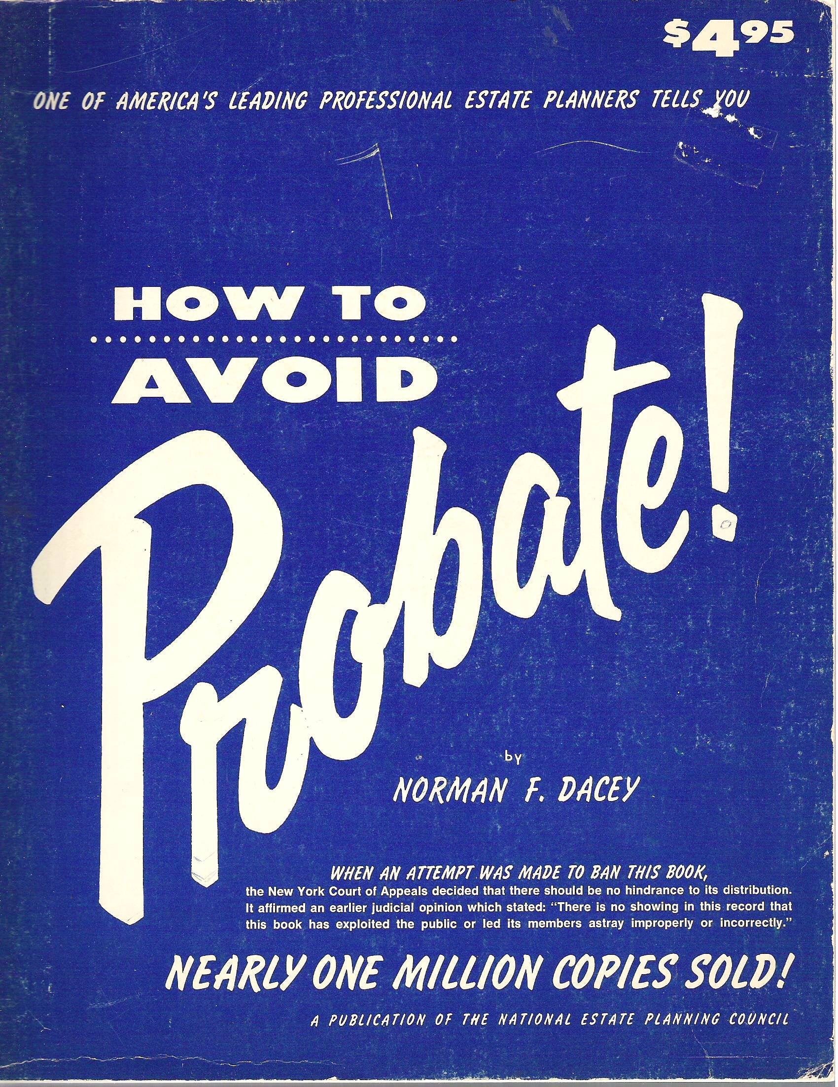How To Avoid Probate P 130,Used