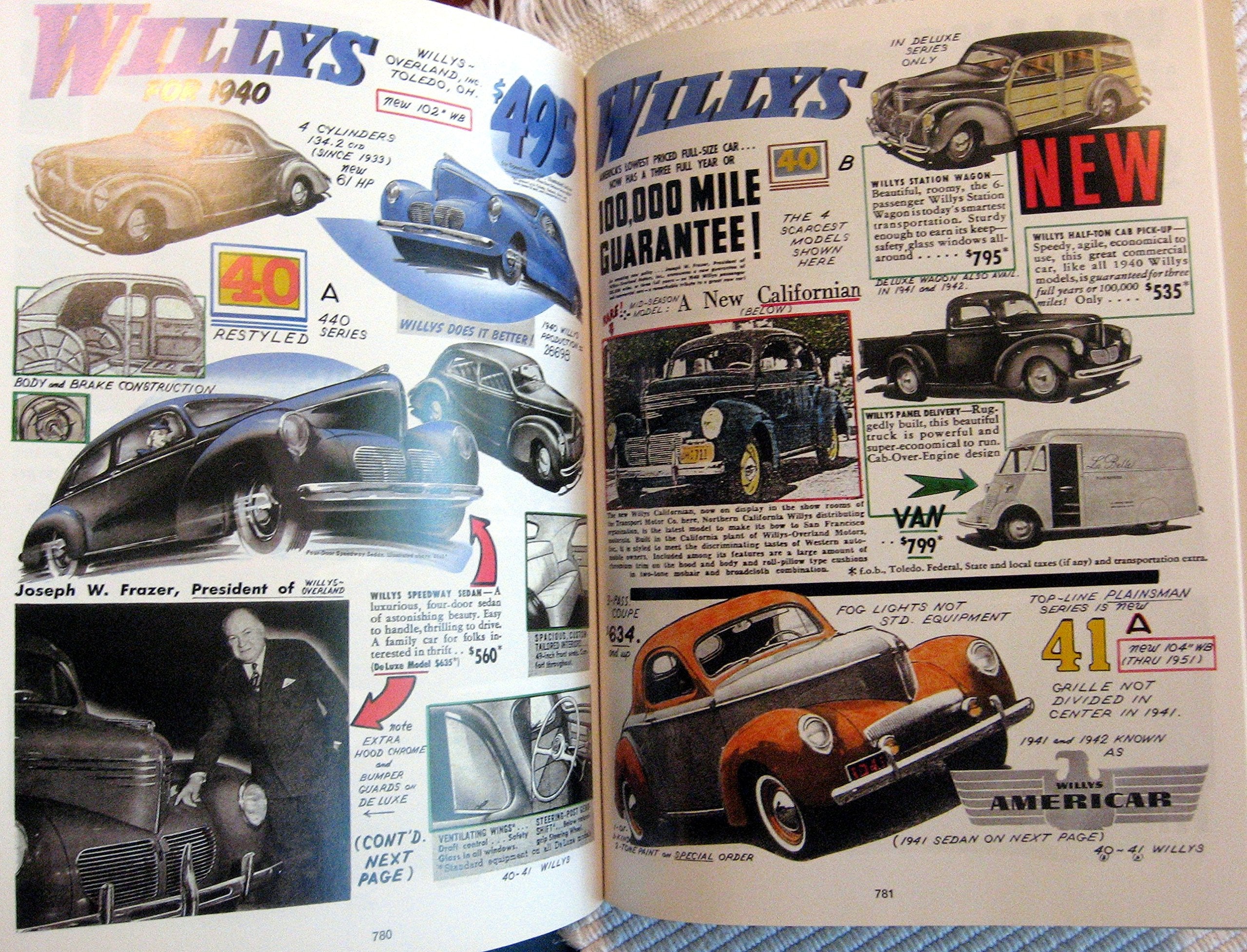 American Car Spotter'S Bible 19401980,New